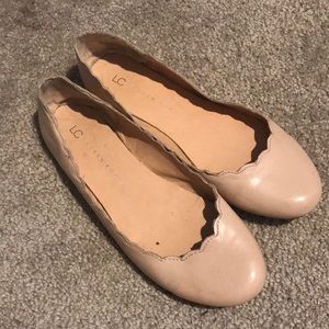 Nude Scalloped Lauren Conrad Flats